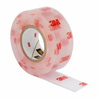 Rollo cinta de montaje doble cara transparente 19 mm x 1,5m hasta 7kg…