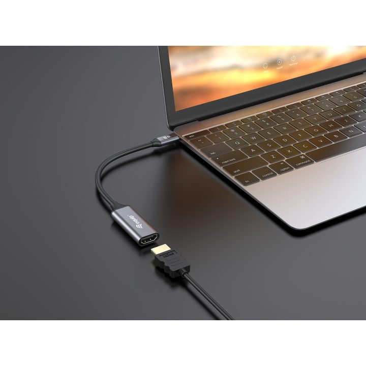 Equip USB-C to HDMI 2.0 Adapter, 4K/60Hz