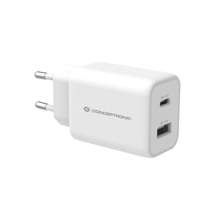 Conceptronic ALTHEA11W Universal Mobile Device Charger White AC Fast…