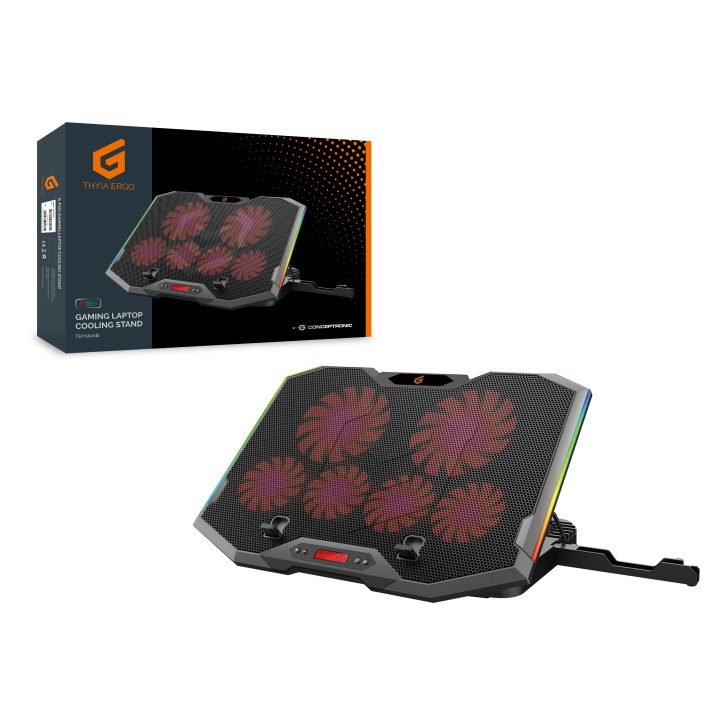 Conceptronic THYIA01B Cooling Pad 17" Gray