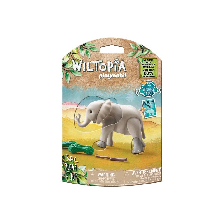 Playmobil wiltopia elefante joven (71049)
