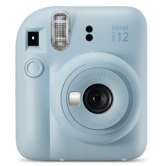 Câmara Fujifilm mini instax 12 flash - autoexposição-azul pastel…