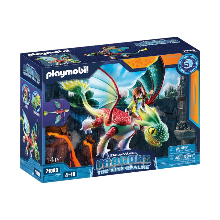 Playmobil Dragões: Nine Realms: Feathers & Alex (71083)