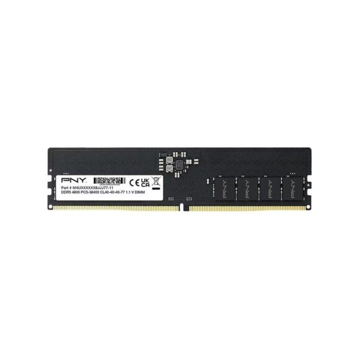 Memória RAM DDR5 8GB Pny udimm 5600MT-s CL22 1.2V (MD8GSD55600-SB)