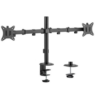Equip Suporte de secretária articulado para dois monitores de…