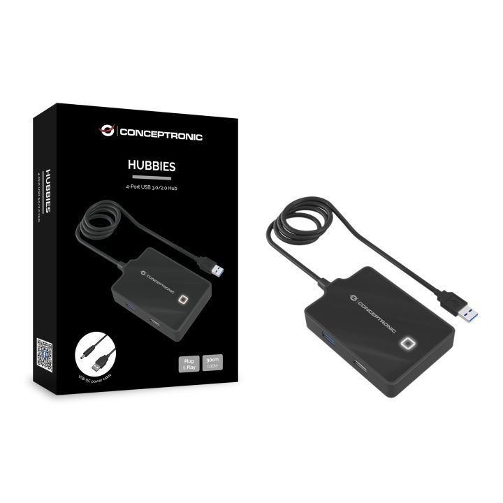 Conceptronic HUBBIES10B Laptop Docking Station and USB 3.2 Gen 1 (3.1…