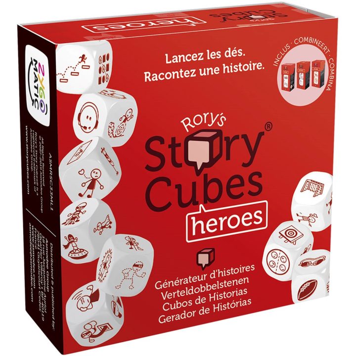 Jogo de tabuleiro Asmodee Story Cubes Heroes PEGI 8 (ASMRSC33ML1)
