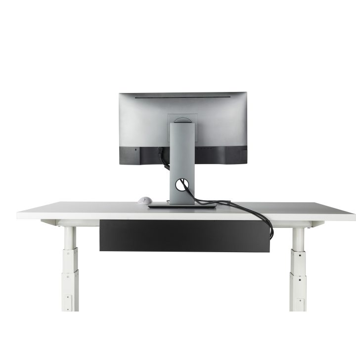 Equip 650863 organizador de cables Escritorio Bandeja de cables Negro…