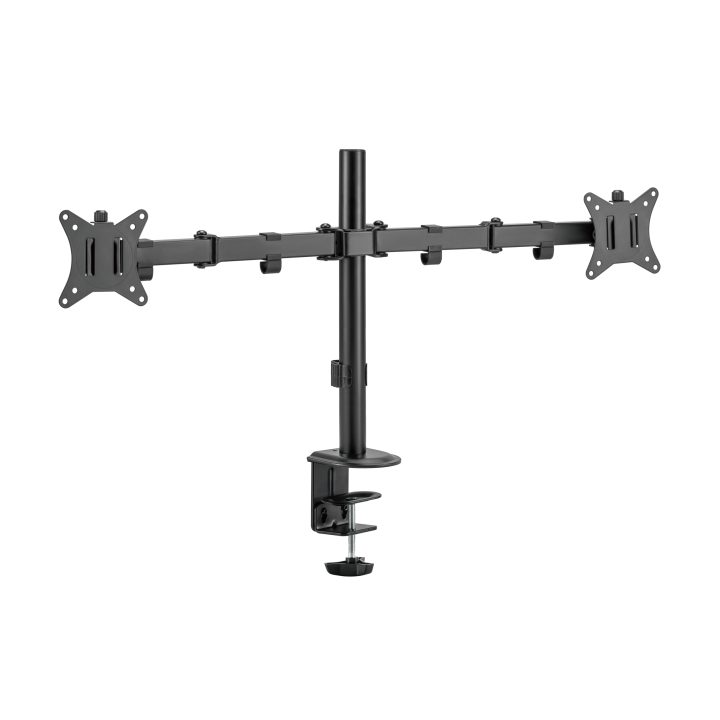 Equip Suporte de secretária articulado para dois monitores de…