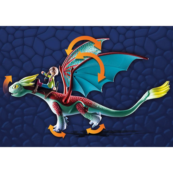 Playmobil Dragões: Nine Realms: Feathers & Alex (71083)