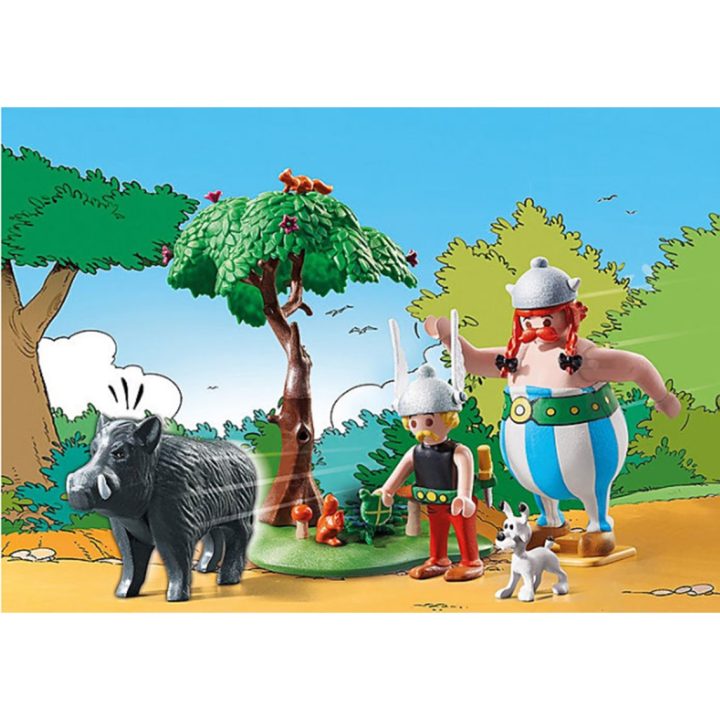 Playmobil Astérix: A Caça ao Javali (71160)