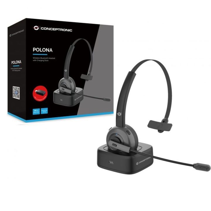 Conceptronic POLONA03BD auricular e headset Auriculares Inalámbricos…