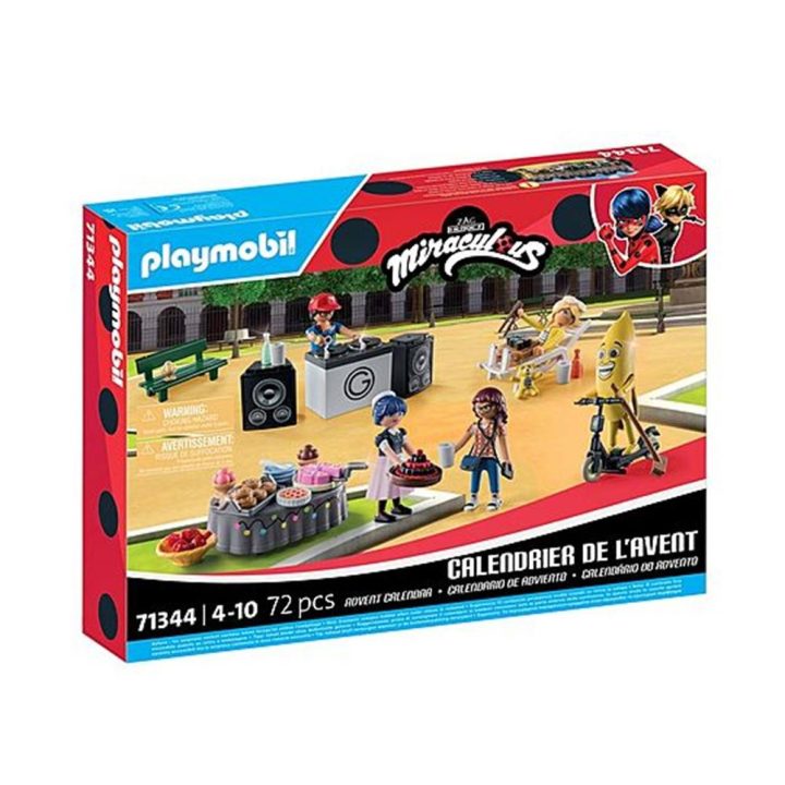 Calendário do advento Playmobil: piquenique Miraculous em Paris…