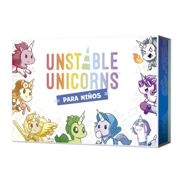 Asmodee Unstable Unicorns board game for kids, recommended age 6…