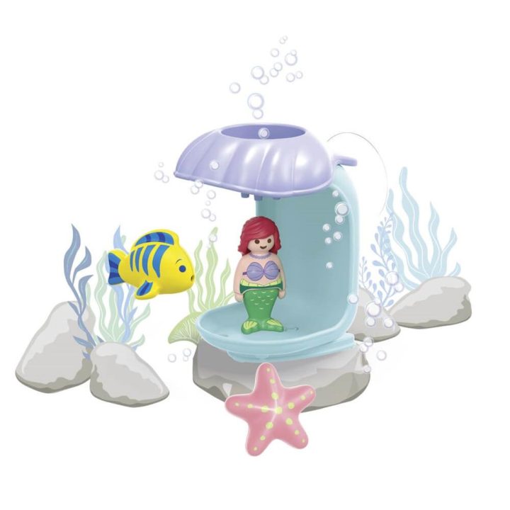 Playmobil junior Disney: lluvia de conchas de ariel (71460)