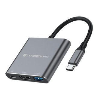 Conceptronic DONN18G base para portátil e replicador de portas Com…