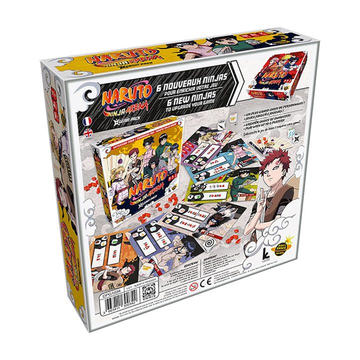 Asmodee Jogo de tabuleiro Naruto Ninja Arena Genin Pack idade…