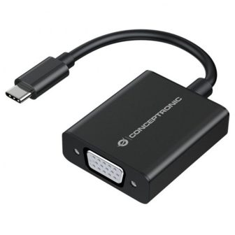 Conceptronic ABBY05B Adaptador gráfico USB 1920 x 1080 Pixeles Preto