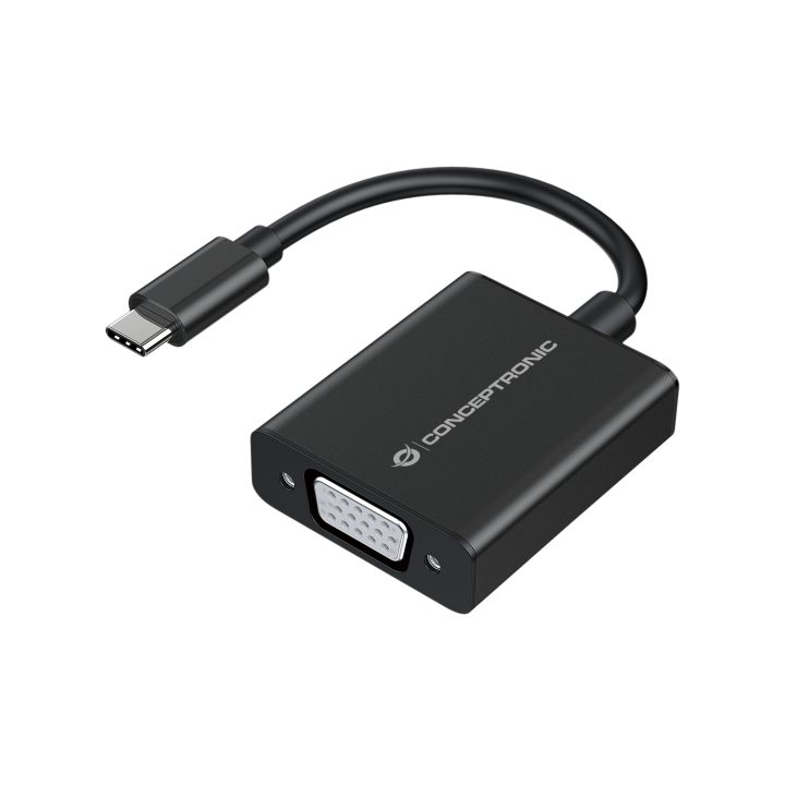 Conceptronic ABBY05B USB Graphics Adapter 1920 x 1080 Pixels Black
