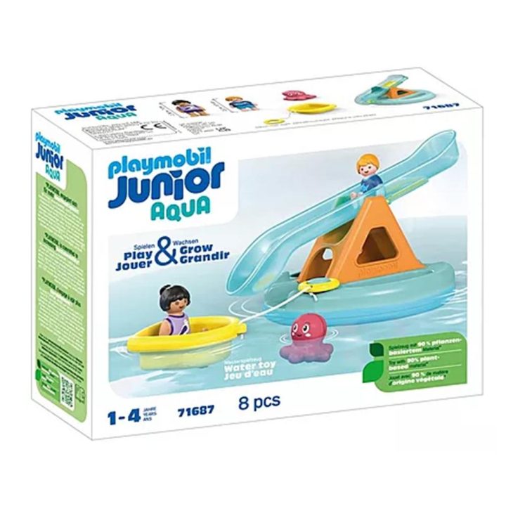 Playmobil junior aqua: Bath Island with Slide (71687)