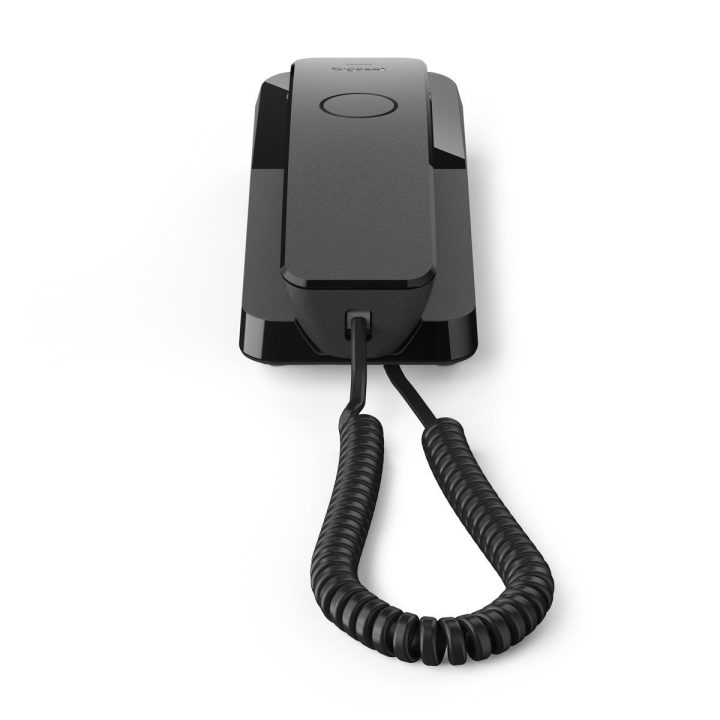 Telefone fixo Gigaset Desk 200 preto - cabo (S30054-H6539-R601)