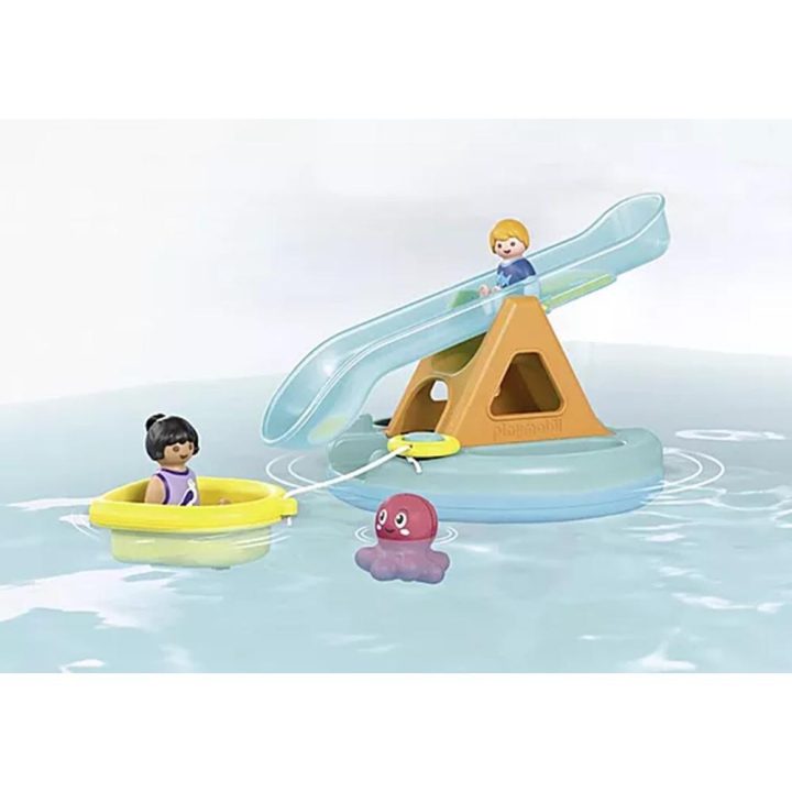 Playmobil junior aqua: Bath Island with Slide (71687)