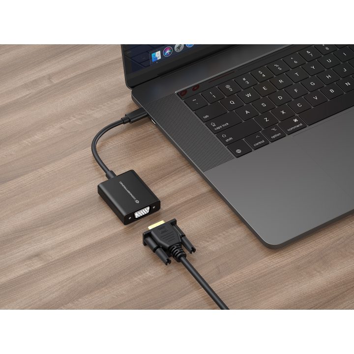 Conceptronic ABBY05B USB Graphics Adapter 1920 x 1080 Pixels Black