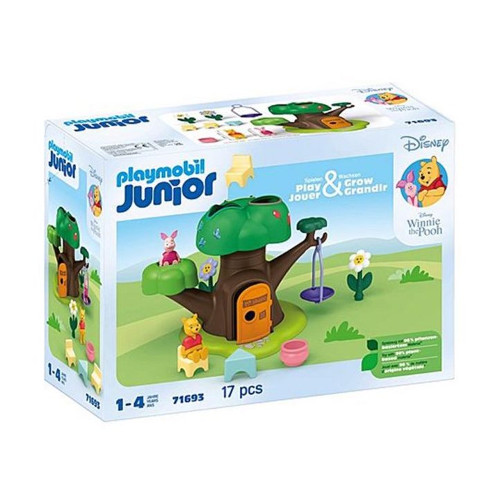 Playmobil junior Disney: Winnie the Pooh e Piglet casa da árvore…