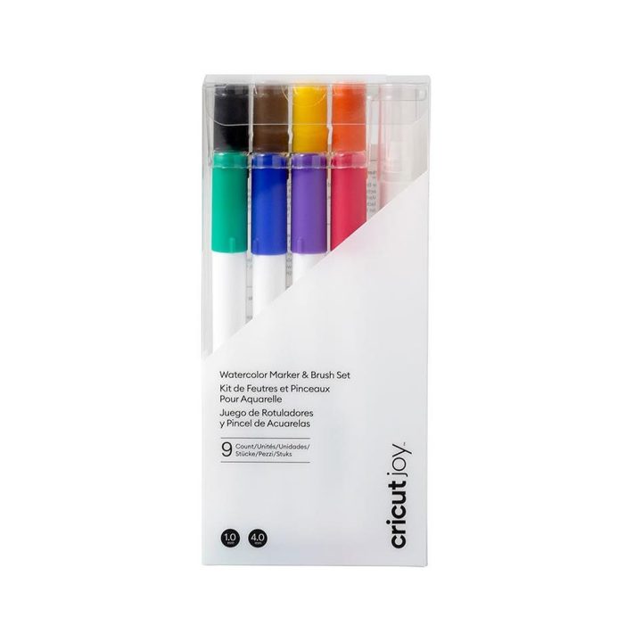 Cricut Joy watercolor markers 9-pack 1.0 (2011937)