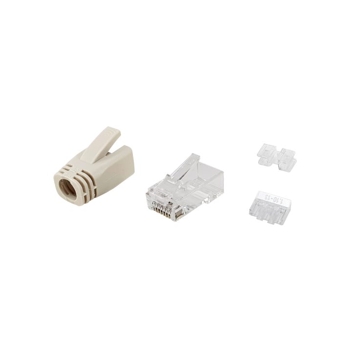 Equip 121176 RJ-45 Connector Transparent, White
