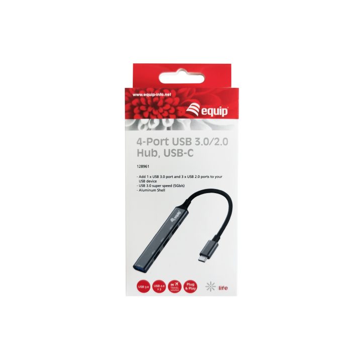Equip 128961 USB 3.2 Gen 1 (3.1 Gen 1) Type-C Interface Hub 5000…