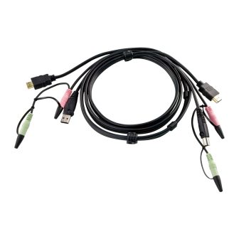 ATEN Cabo KVM HDMI USB com áudio de 1,8 m