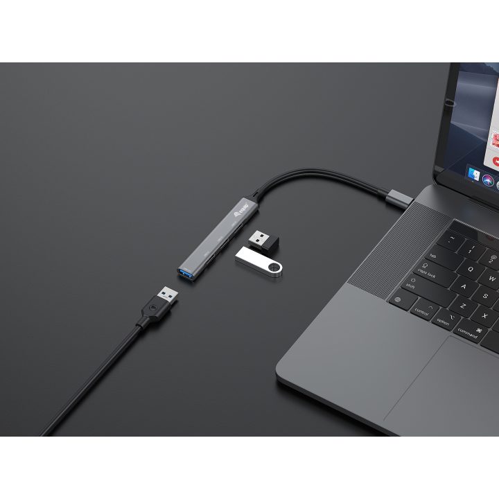 Equip 128961 hub de interface USB 3.2 Gen 1 (3.1 Gen 1) Type-C 5000…