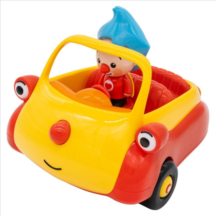 Bandai Red Interactive Vehicle Tuni & Plim Plim Push and Go (PL85060)