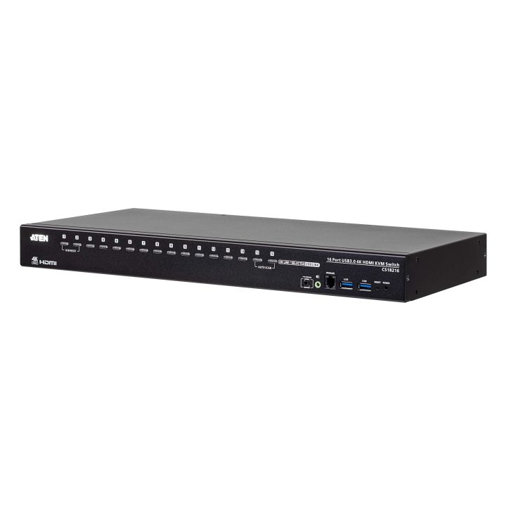 ATEN Switch KVM HDMI 4K USB 3.0 de 16 portas