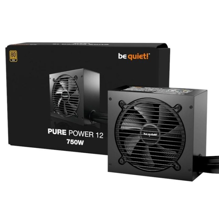 be quiet! PURE POWER 12 750W ATX Power Supply Unit 20+4 Pin ATX Black