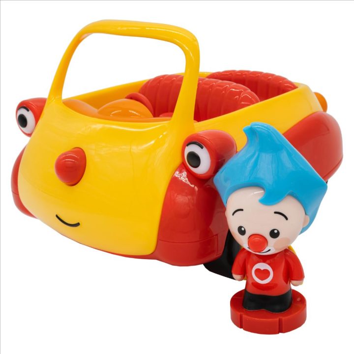 Bandai rojo Vehiculo interactivo tuni & plim plim push and go…
