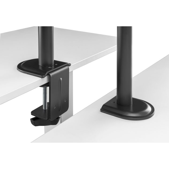 Equip Suporte de secretária articulado para monitor de 17"-32", preto