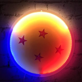 Luminária de néon Teknofun Madcow Entertainment Dragon Ball Z Bola de…