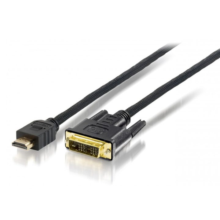 Equip 119322 HDMI to DVI-D Cable, 2.0 m, Bi-directional