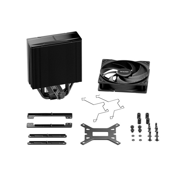 be quiet! Pure Rock 3 Black CPU Air Cooler 12 cm Black 1 piece(s)