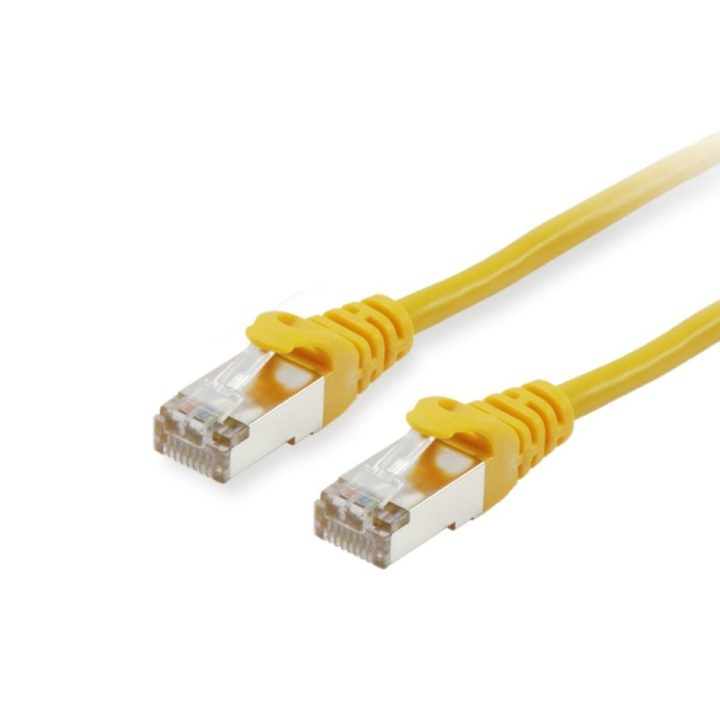 Equip 606308 cabo de rede Amarelo 10 m Cat6a S/FTP (S-STP) Alrededor
