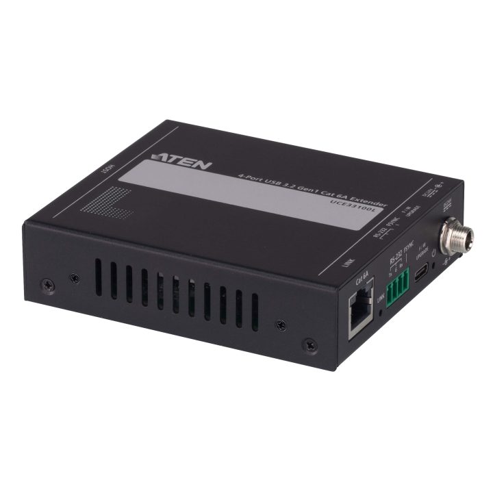 ATEN UCE33100 ampliador de rede Transmissor e recetor de rede Preto