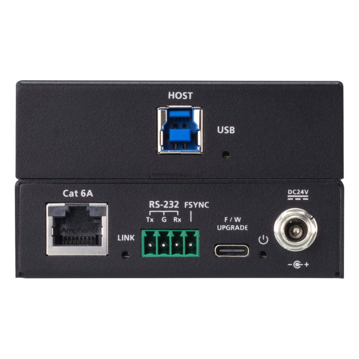 ATEN UCE33100 Network Extender Transmitter and Receiver Black