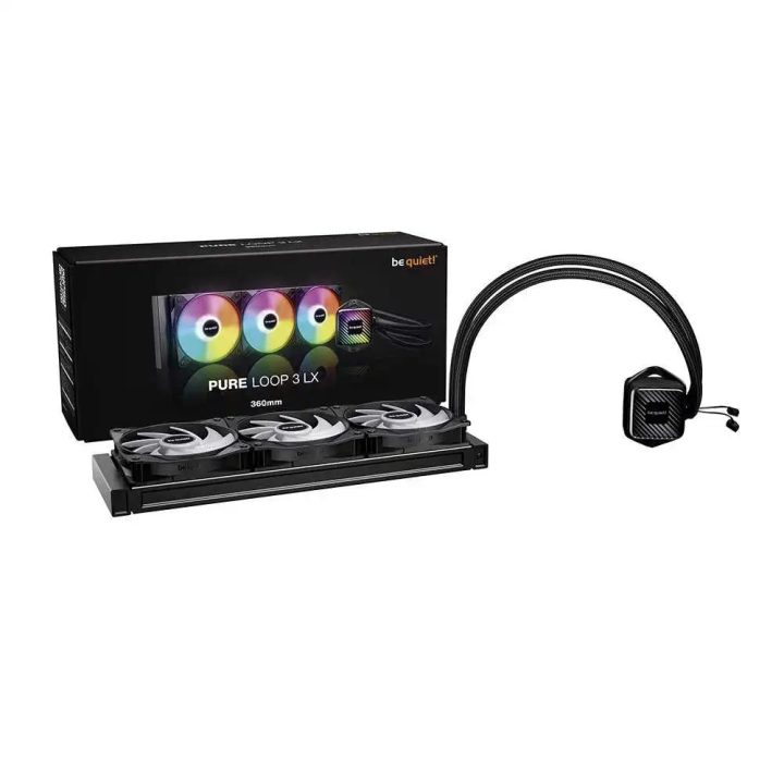 be quiet! PURE LOOP 3 LX CPU All-in-One Liquid Cooler 12 cm Black 1…