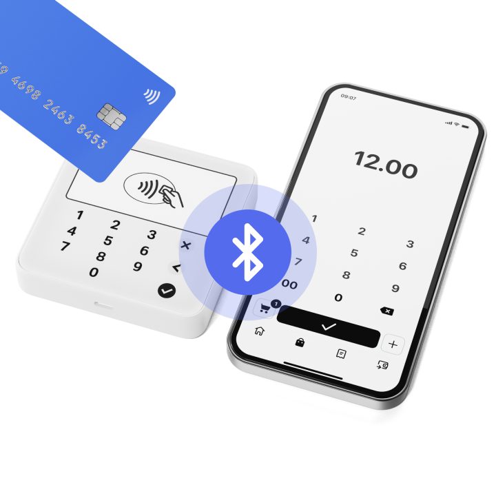 SumUp Solo Lite Smart Card Reader Battery White