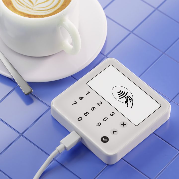 SumUp Solo Lite Smart Card Reader Battery White