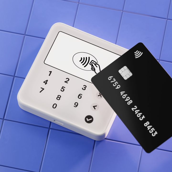 SumUp Solo Lite leitor de cartões inteligentes Bateria Branco