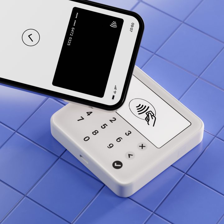 SumUp Solo Lite Smart Card Reader Battery White
