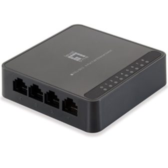 LevelOne FEU-0812 switch No administrado Fast Ethernet (10/100) Negro